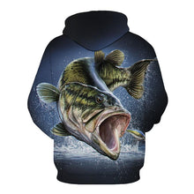 Load image into Gallery viewer, 3D Fish Hoodie Collection V12