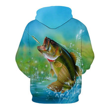 Load image into Gallery viewer, 3D Fish Hoodie Collection V12