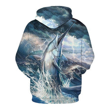 Load image into Gallery viewer, 3D Fish Hoodie Collection V12