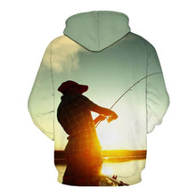 Load image into Gallery viewer, 3D Fish Hoodie Collection V13
