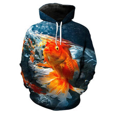 Load image into Gallery viewer, 3D Fish Hoodie Collection V14