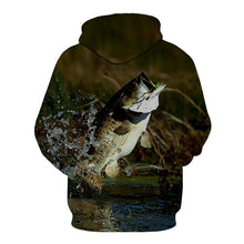 Load image into Gallery viewer, 3D Fish Hoodie Collection V14