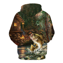 Load image into Gallery viewer, 3D Fish Hoodie Collection V14