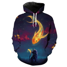 Load image into Gallery viewer, 3D Fish Hoodie Collection V15