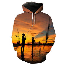 Load image into Gallery viewer, 3D Fish Hoodie Collection V15