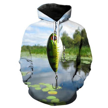 Load image into Gallery viewer, 3D Fish Hoodie Collection V15