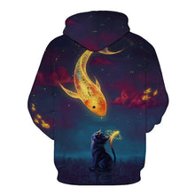 Load image into Gallery viewer, 3D Fish Hoodie Collection V15