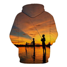 Load image into Gallery viewer, 3D Fish Hoodie Collection V15