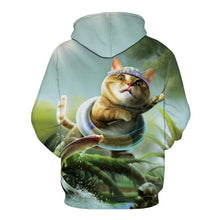 Load image into Gallery viewer, 3D Fish Hoodie Collection V15