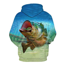 Load image into Gallery viewer, 3D Fish Hoodie Collection V16