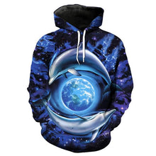 Load image into Gallery viewer, 3D Fish Hoodie Collection V17