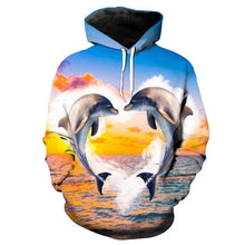 Load image into Gallery viewer, 3D Fish Hoodie Collection V17