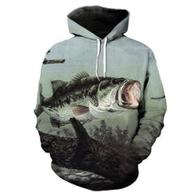 Load image into Gallery viewer, 3D Fish Hoodie Collection V17