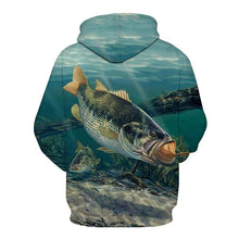 Load image into Gallery viewer, 3D Fish Hoodie Collection V17