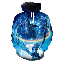Load image into Gallery viewer, 3D Fish Hoodie Collection V18