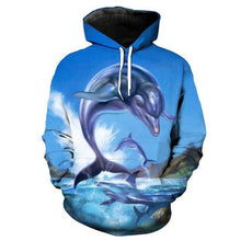 Load image into Gallery viewer, 3D Fish Hoodie Collection V18