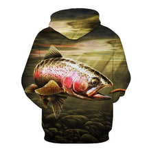 Load image into Gallery viewer, 3D Fish Hoodie Collection V18