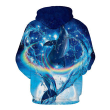Load image into Gallery viewer, 3D Fish Hoodie Collection V18