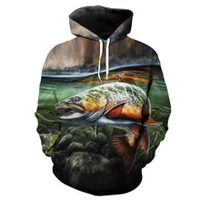 Load image into Gallery viewer, 3D Fish Hoodie Collection V19