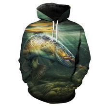 Load image into Gallery viewer, 3D Fish Hoodie Collection V19