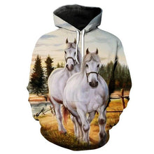 Load image into Gallery viewer, 3D Horse Hoodie Collection V2