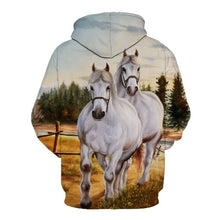 Load image into Gallery viewer, 3D Horse Hoodie Collection V2
