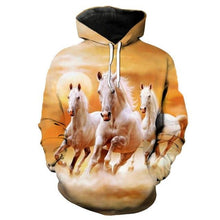 Load image into Gallery viewer, 3D Horse Hoodie Collection V3