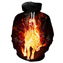 Load image into Gallery viewer, 3D Horse Hoodie Collection V4