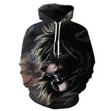 Load image into Gallery viewer, 3D Lion Hoodie Collection V1