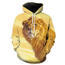 Load image into Gallery viewer, 3D Lion Hoodie Collection V1