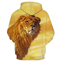 Load image into Gallery viewer, 3D Lion Hoodie Collection V1