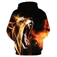 Load image into Gallery viewer, 3D Lion Hoodie Collection V2