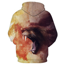 Load image into Gallery viewer, 3D Lion Hoodie Collection V2