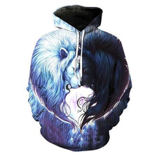 Load image into Gallery viewer, 3D Lion Hoodie Collection V3