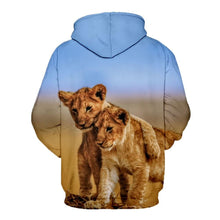 Load image into Gallery viewer, 3D Lion Hoodie Collection V3