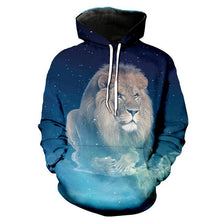 Load image into Gallery viewer, 3D Lion Hoodie Collection V5