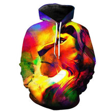 Load image into Gallery viewer, 3D Lion Hoodie Collection V5