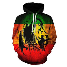 Load image into Gallery viewer, 3D Lion Hoodie Collection V5