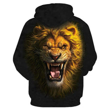 Load image into Gallery viewer, 3D Lion Hoodie Collection V5