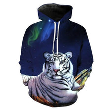 Load image into Gallery viewer, 3D Tiger Hoodie Collection V1