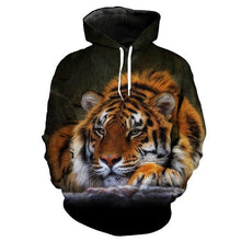 Load image into Gallery viewer, 3D Tiger Hoodie Collection V1