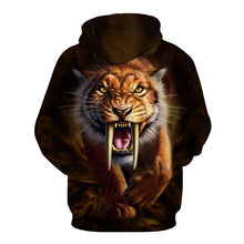 Load image into Gallery viewer, 3D Tiger Hoodie Collection V1