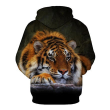 Load image into Gallery viewer, 3D Tiger Hoodie Collection V1
