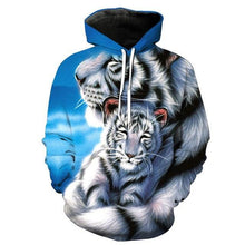 Load image into Gallery viewer, 3D Tiger Hoodie Collection V2