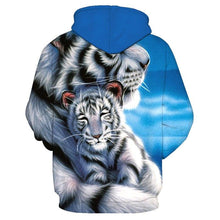 Load image into Gallery viewer, 3D Tiger Hoodie Collection V2