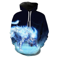 Load image into Gallery viewer, 3D Tiger Hoodie Collection V3