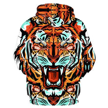 Load image into Gallery viewer, 3D Tiger Hoodie Collection V3