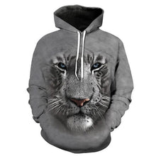 Load image into Gallery viewer, 3D Tiger Hoodie Collection V4