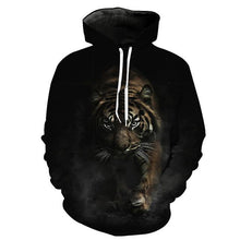 Load image into Gallery viewer, 3D Tiger Hoodie Collection V4