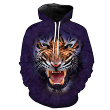 Load image into Gallery viewer, 3D Tiger Hoodie Collection V4